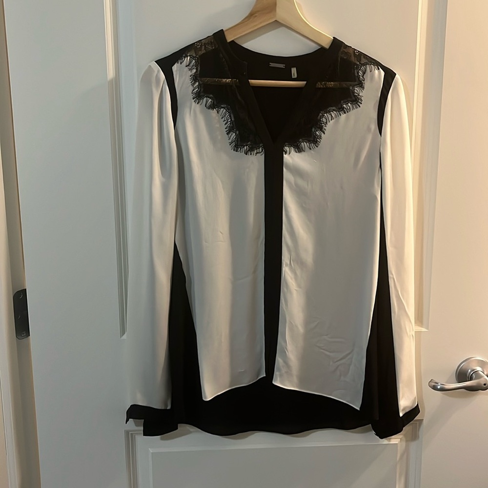 Elie Tahari Silk Dress Shirt